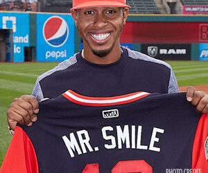 Baseball’s Francisco Lindor Shines as “Mr. Smile”