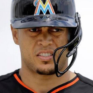 Giancarlo Stanton Gets Major-League Mouth Protection